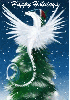christmas dragon white 
