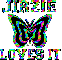 JIRZIE Butterfly Loves it