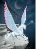 pegasus with pastel wings morph
