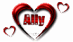 Ally Red Hearts