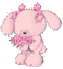 cute pink bear