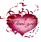 Floating Hearts - I Love You