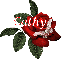 Butterfly Red Rose - Cathy