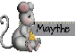 Mouse with cheese - Maythe