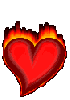 flaming heart