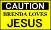 Brenda loves JESUS