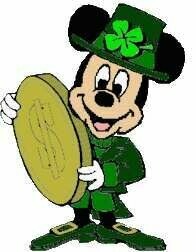 MICKEY  MOUSE ST PATRICK'S