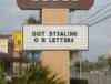 Quit Stealing Our Letters!