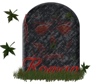 Gothic Skull Blood Grave Rowan Thank You For Being A Friend
