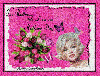 MOTHER'S DAY ANIMATED GLITTER  MARILYN MONROE.