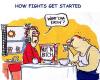how fights get started