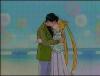 serena and darien beach kiss