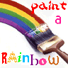 pain a rainbow