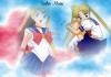 Sailor Moon and Serena