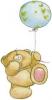 bear with ballon
