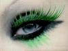 Green Eye Lashes
