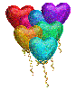 Heart Love Balloons