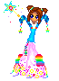 Rainbow raver Doll