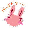 happy rabbit