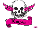 emjay pink skull