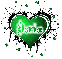 gloria green heart