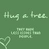 hug a tree