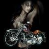 motorcycle chick