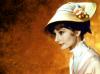 Audrey Hepburn, actress, vintage