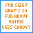 What's so Fun About Less Candy?