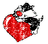 heart with sylvester