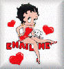 betty boop email me link box