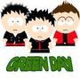 green day south park style :D