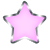 lil pink star with sliver frame