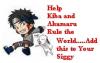 help kiba rule the world!