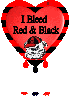 I Bleed Red & Black