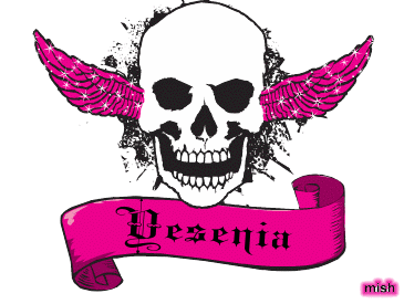 yesenia pink skull