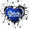 victoria blue animated heart