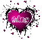 aubrey pink animated heart