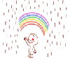 rainbow over me
