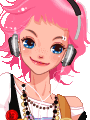 pink hair