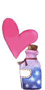 heart bottle