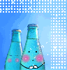 cute bottles of water