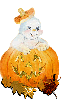 Casper in pumpkin