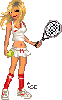 tennis doll