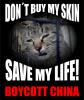 Boycott China  -Cat