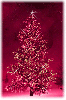 red christmas tree