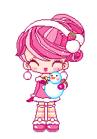 cute kawaii pinkie girl