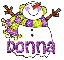 Snowman - Donna