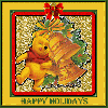 Pooh Happy Holidays
