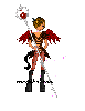 Demon with Staff